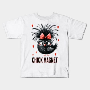 Do You Love Chickens and Want to Be a Chick Magnet? Kids T-Shirt